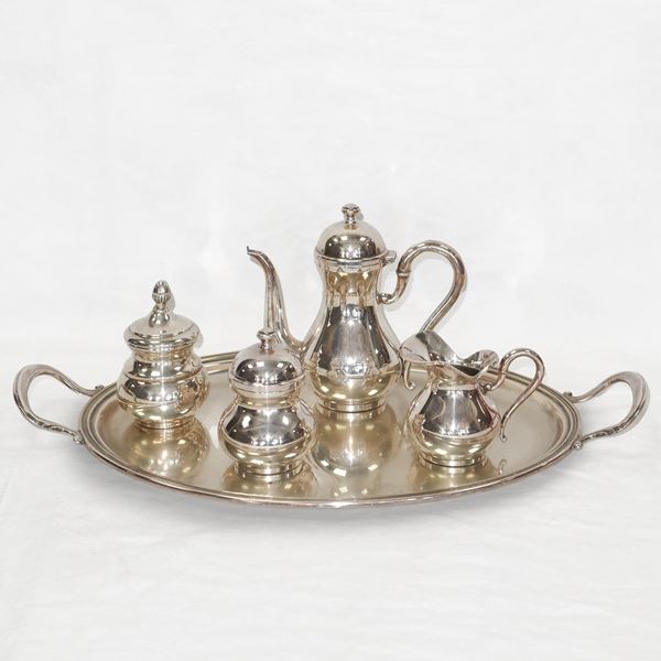 Silver coffee service