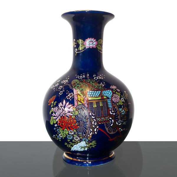 Vase with oriental motifs, China