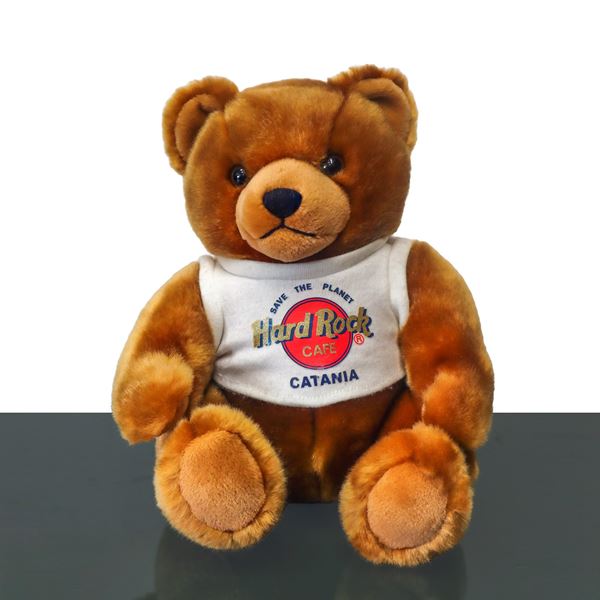 Hard Rock Caf&#232; - Plush bear, Hard Rock Cafè Catania, produced by Herrington Teddy Bears