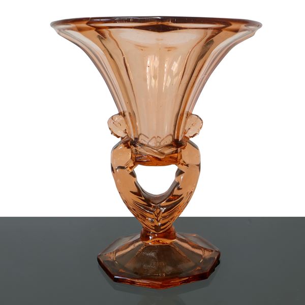 Libochovice, Belgium - Vase, Art Deco, with women