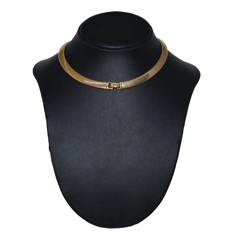 Collana, placcata in oro