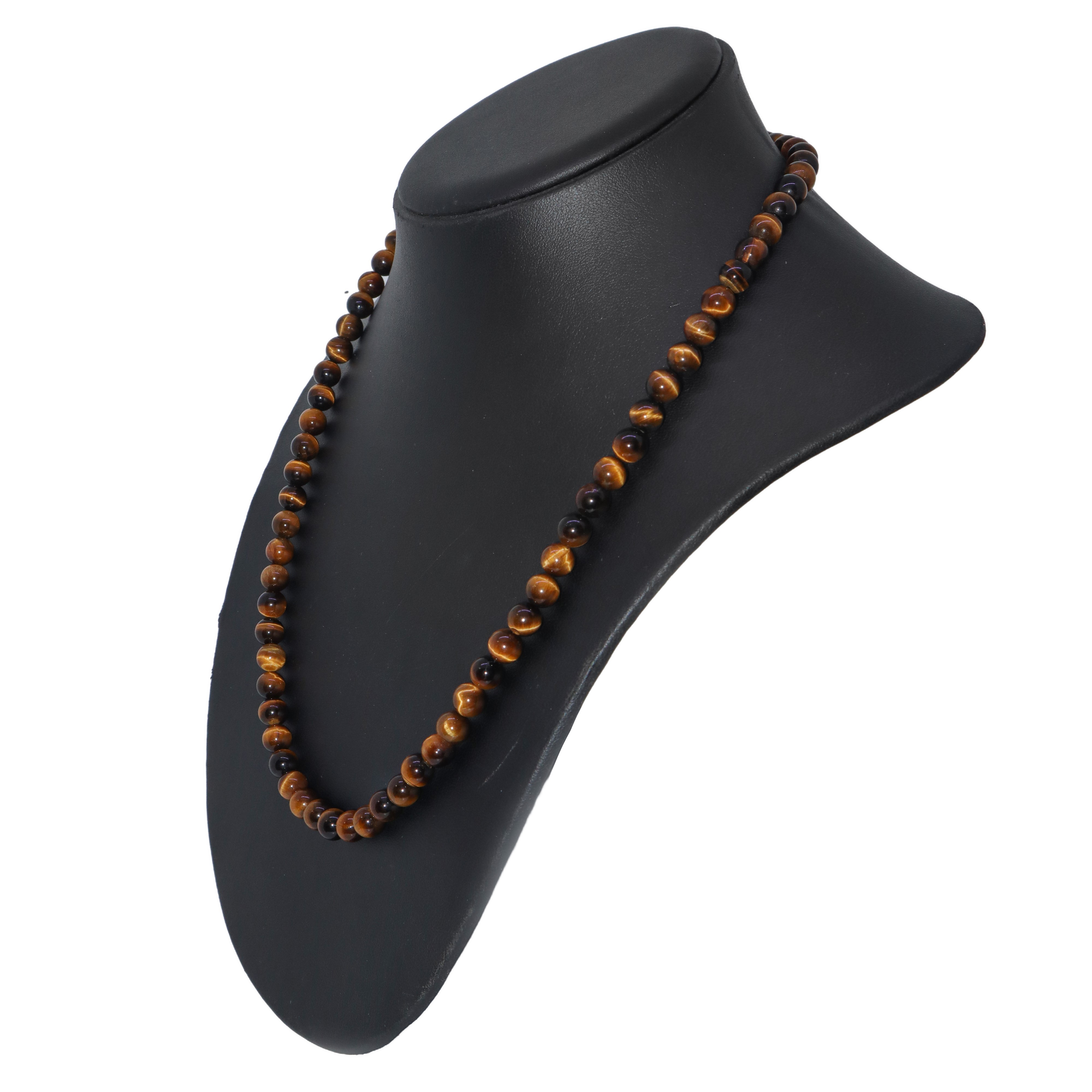 Collana in occhio di tigre