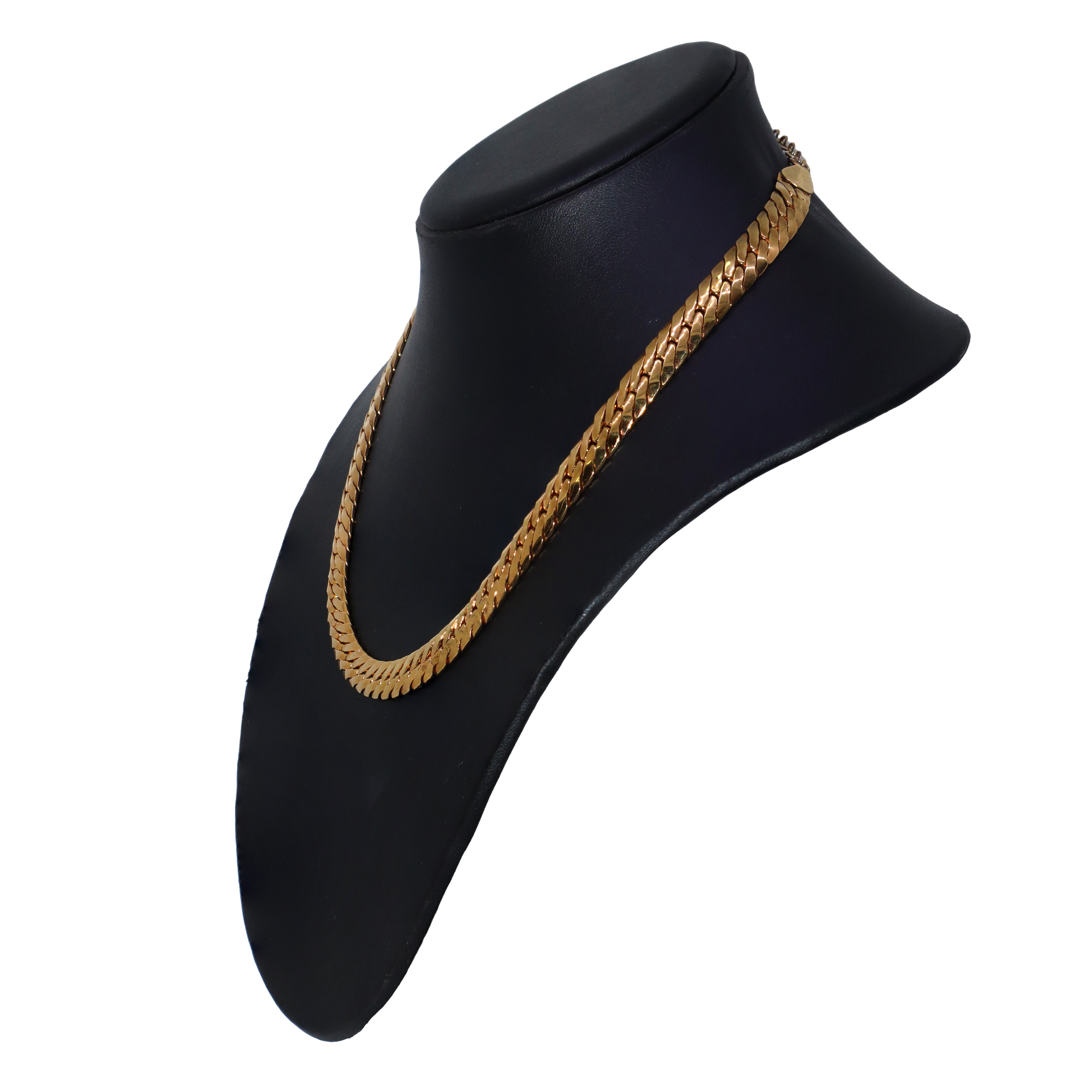 Collana in metallo dorato