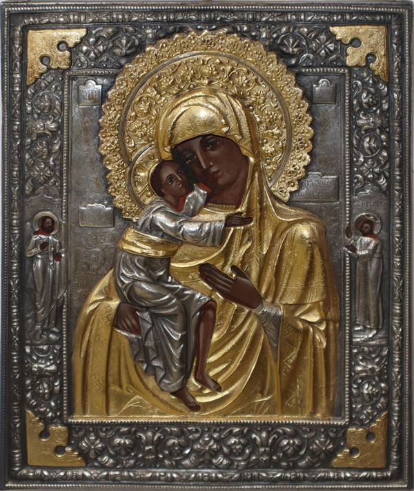 Madonna icon by Fedorov