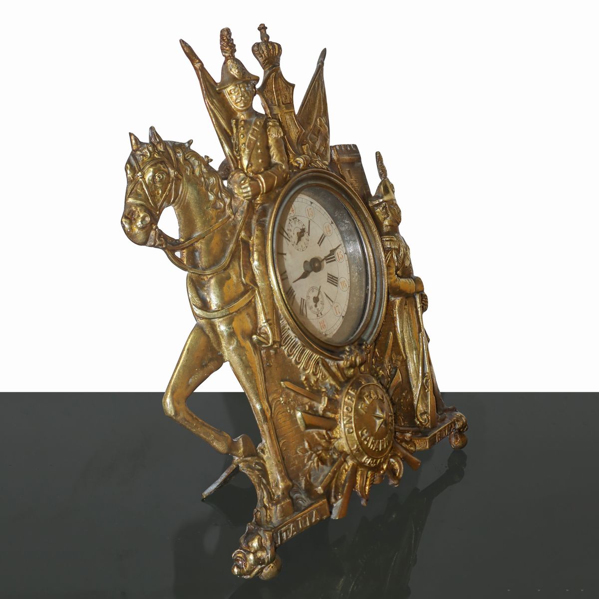 Orologio in Metallo Dorato