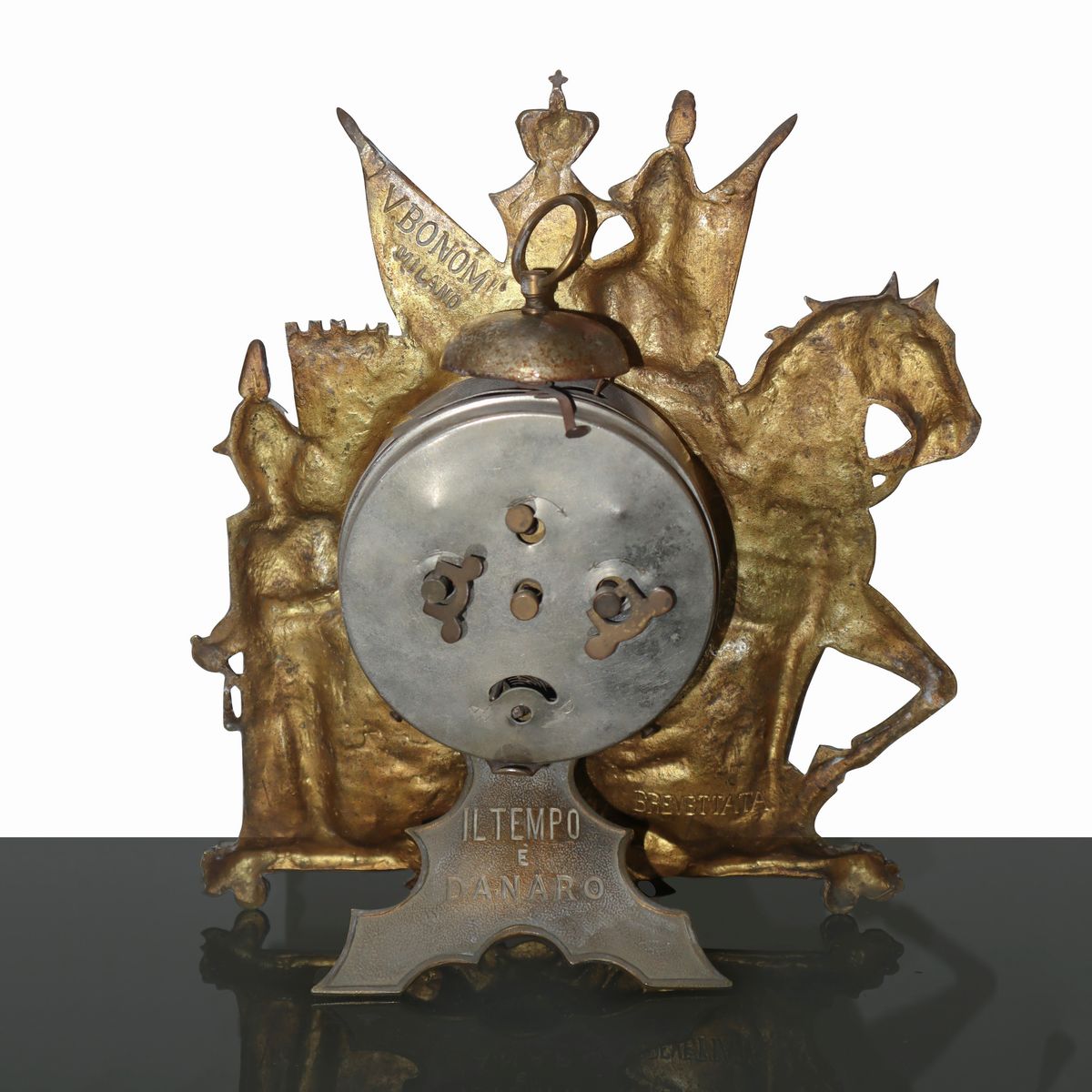Orologio in Metallo Dorato