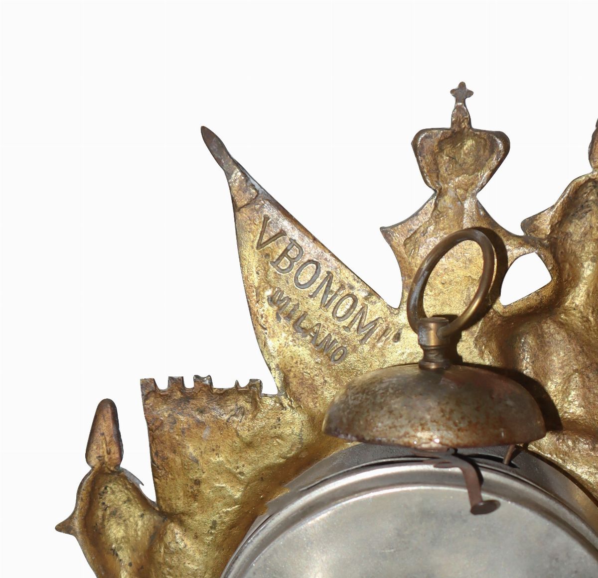 Orologio in Metallo Dorato