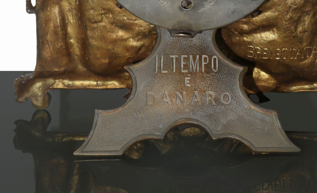Orologio in Metallo Dorato
