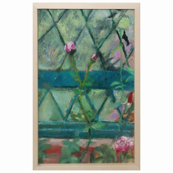Lucia Ragusa - Garden in the evening