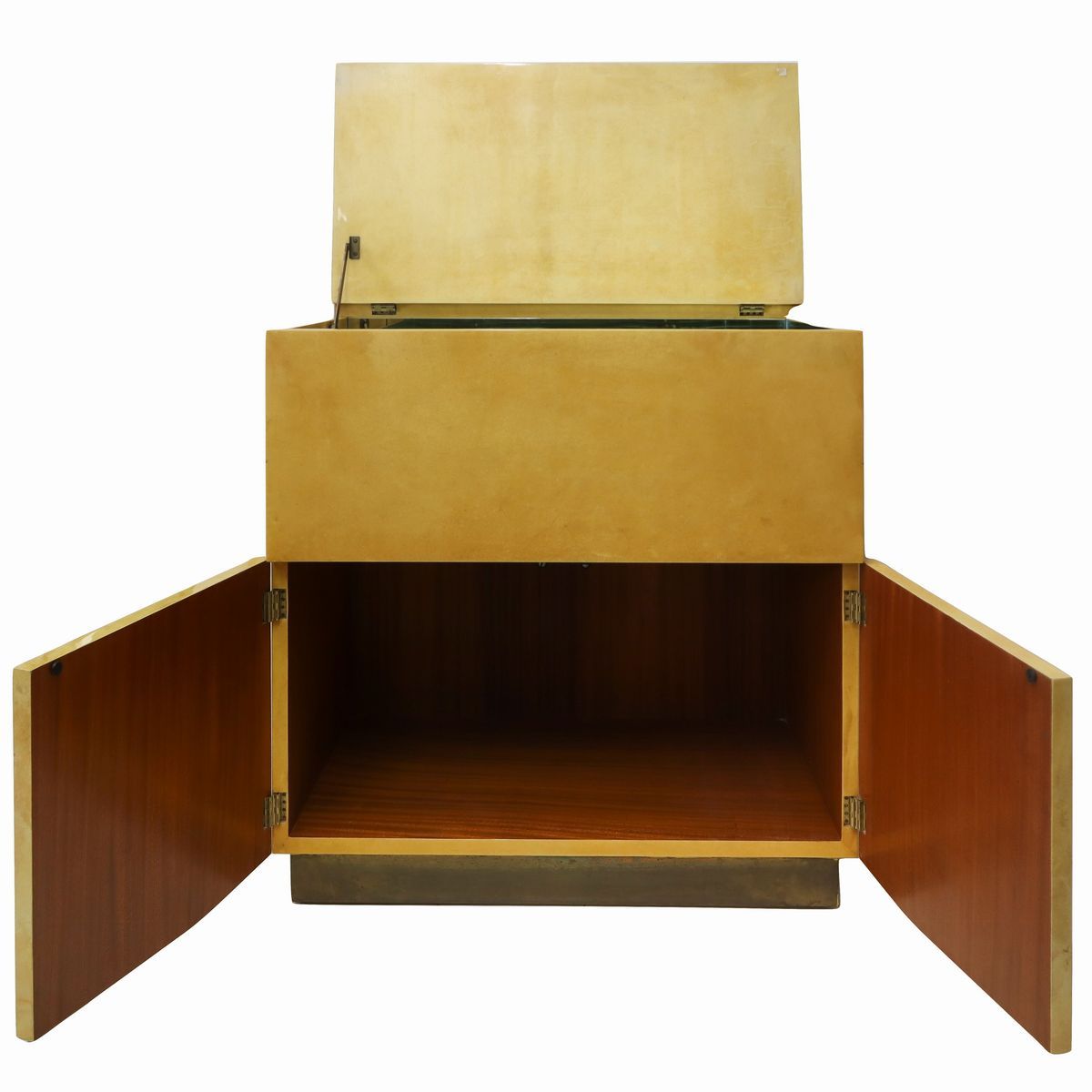 Aldo Tura - Mobile Bar in Pergamena