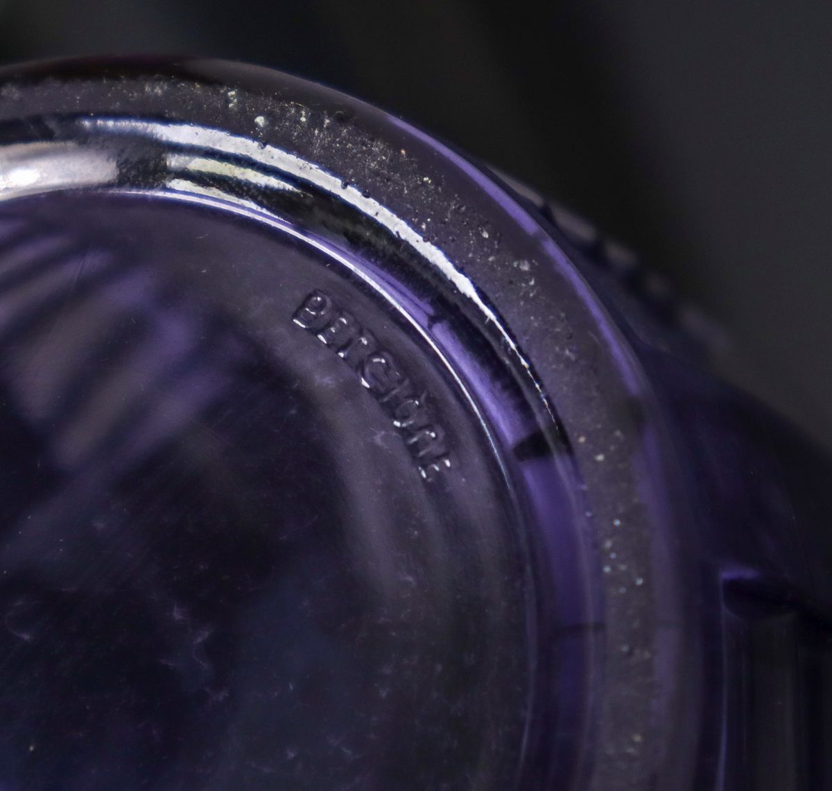 Charles Graffart - Vaso Marceau Serie Luxval nei Toni del Viola