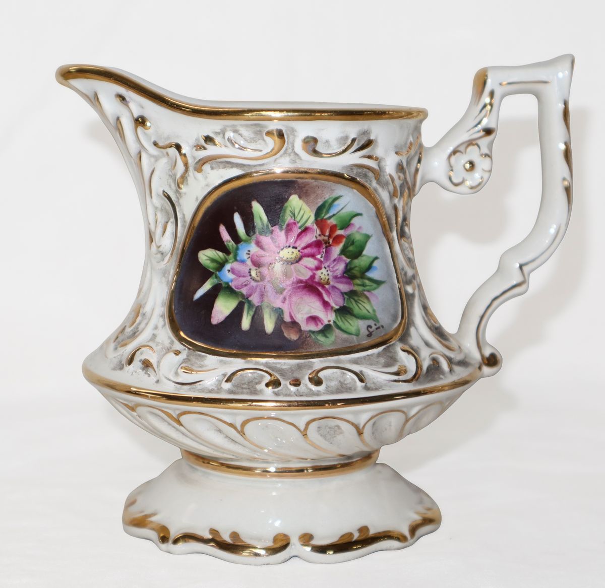 Servizio da Te per 6 Persone, con Decorazione Floreale Limoges