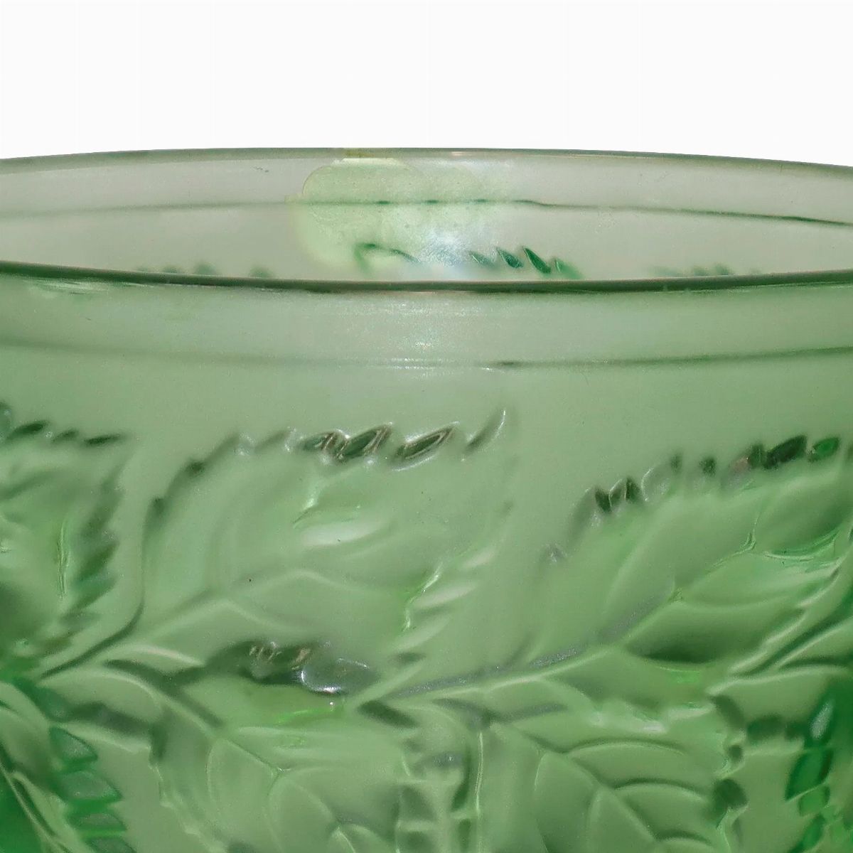 Vaso Barolac in Vetro Verde Bohemia
