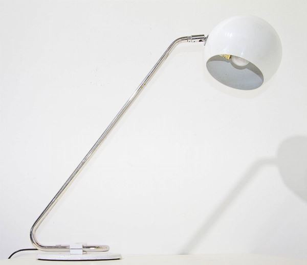 Zonca  Lighting -  Lamp in chromed metal with lacquered base and diffuser