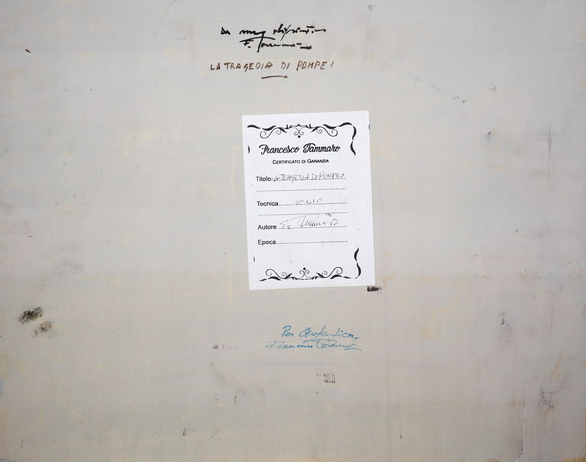 Francesco Tammaro - La Tragedia di Pompei