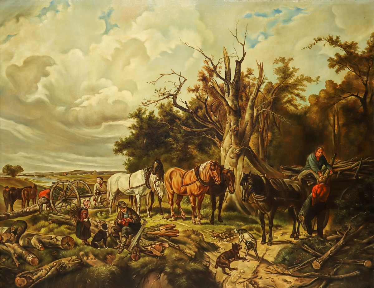 Scena di Lavoro in Campagna