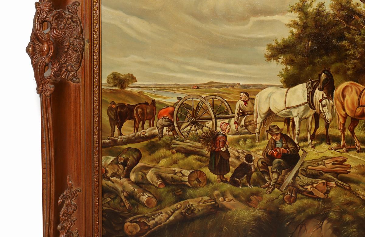 Scena di Lavoro in Campagna