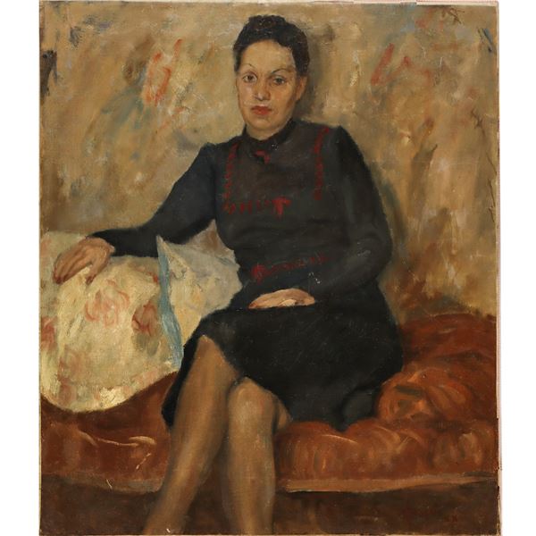 Giovanni Alic&#242; - Portrait of a woman