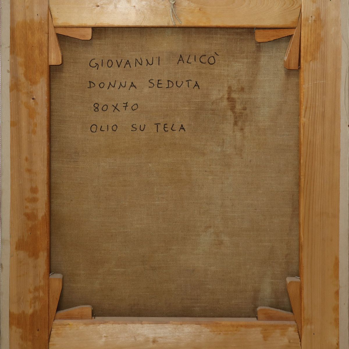 Giovanni Alicò - Ritratto di Donna