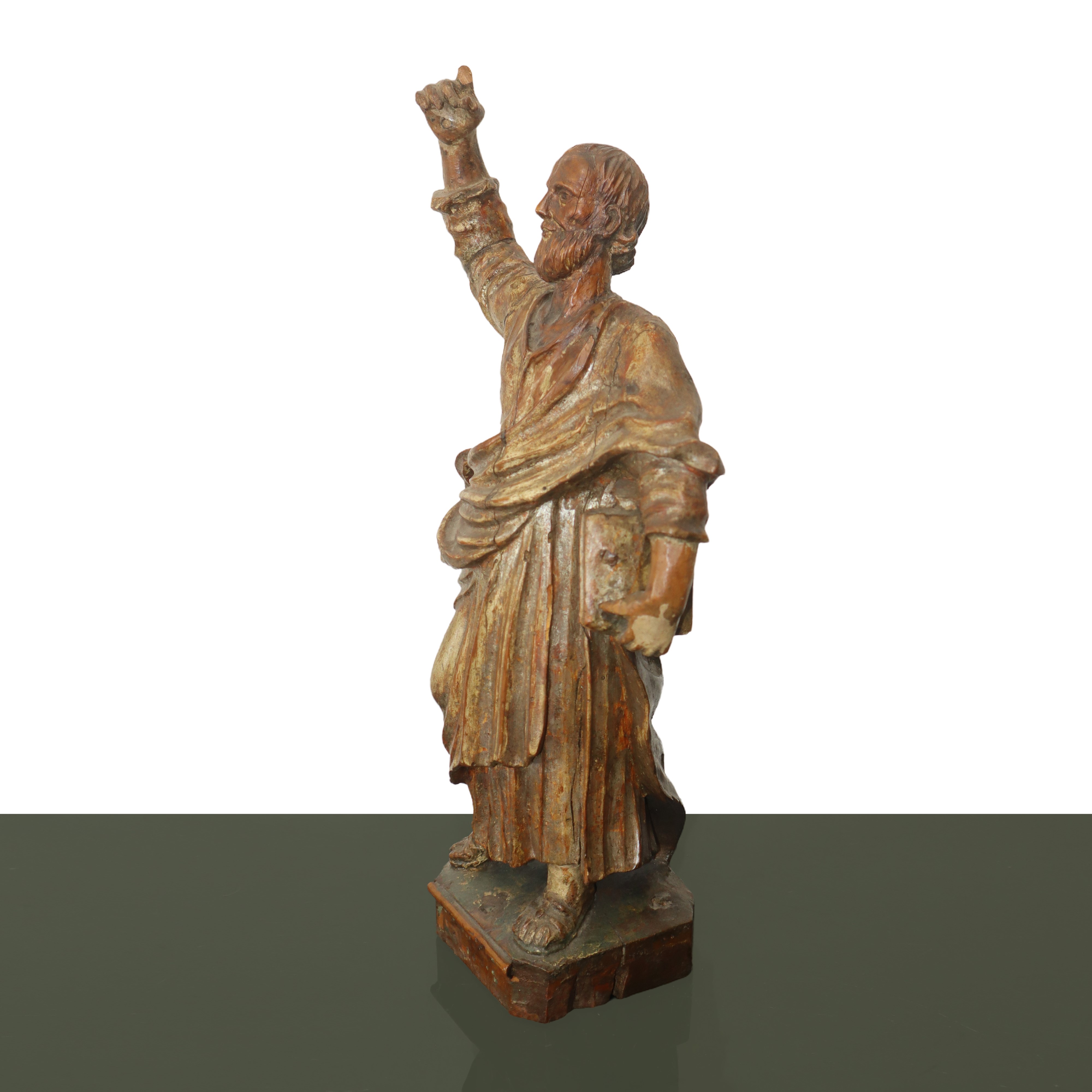 Evangelista, Scultura Lignea