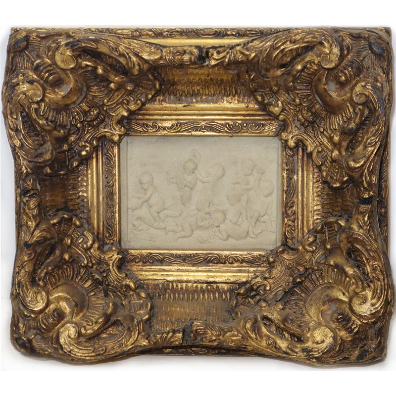 Bassorillievo Raffigurante Gioco di Putti