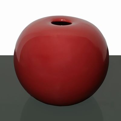 Vaso a Palla Rosso