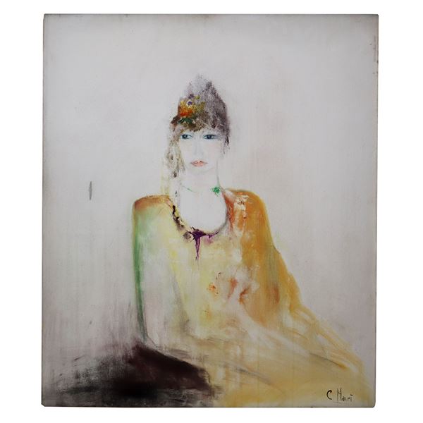Seated woman
