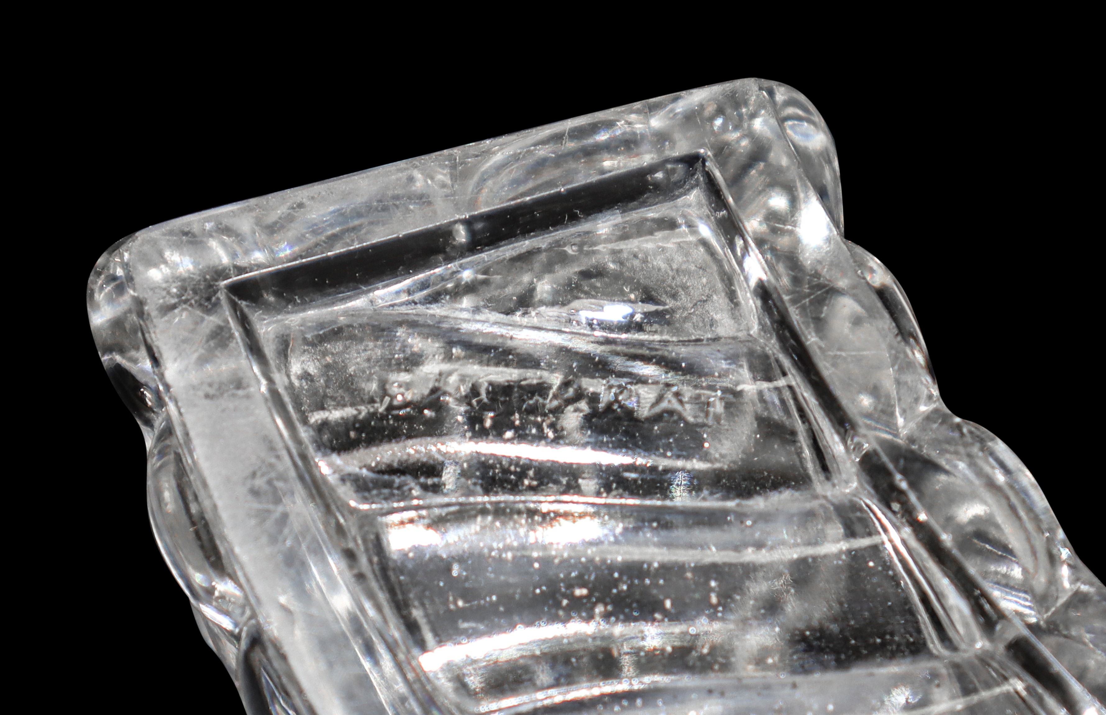 Surtout de Table, centrotavola in cristallo Baccarat composto da N. 10 elementi, giardino da tavo...