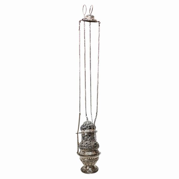 Incensiere in argento