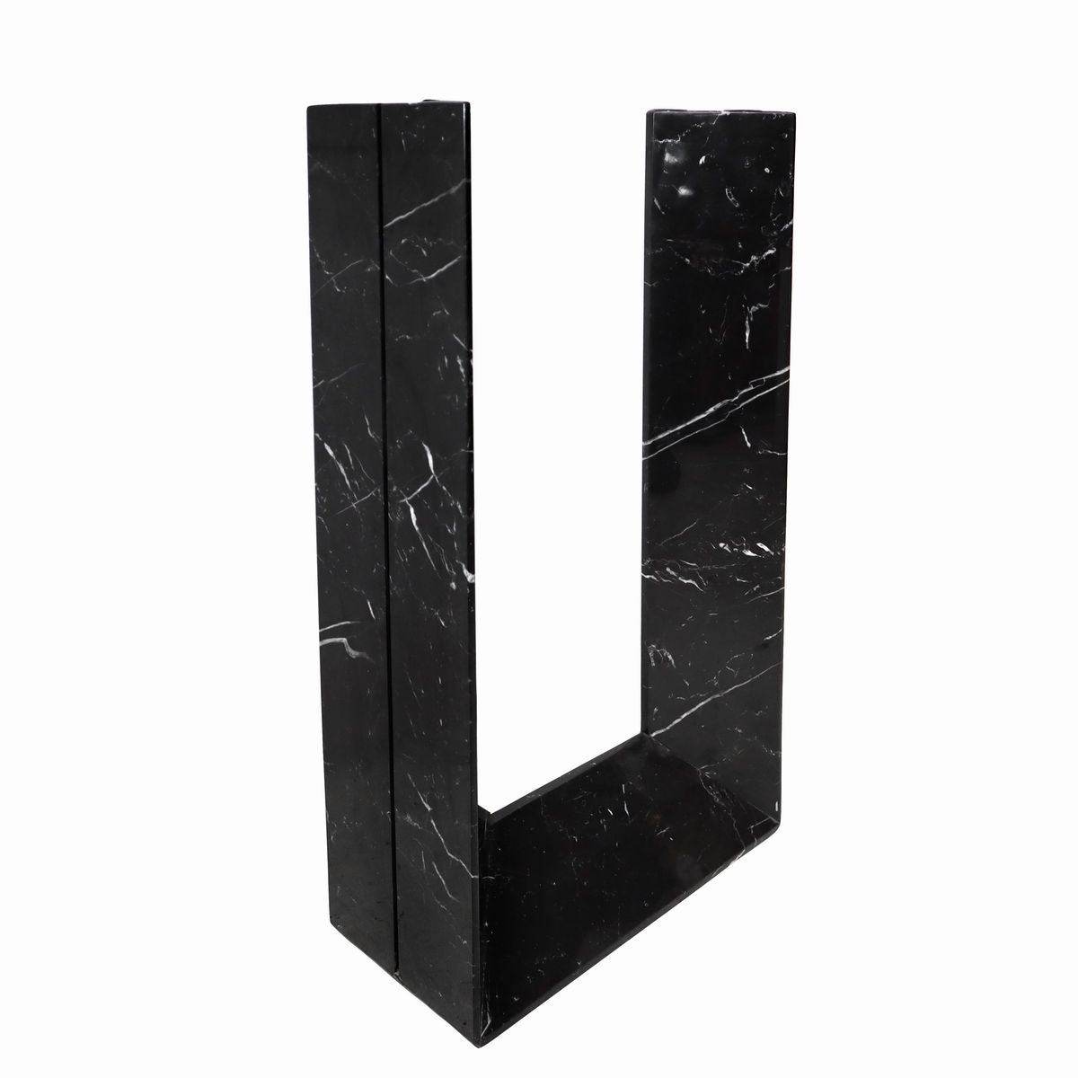 Cattelan Italia - Consolle Vintage, Mod Diapason in Marmo Nero