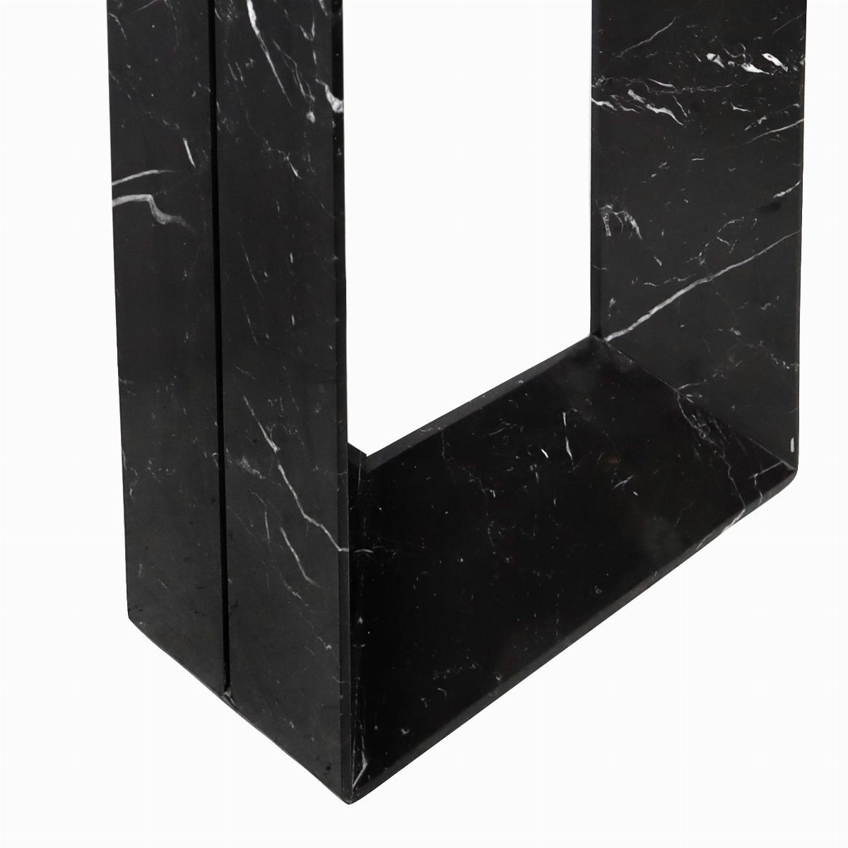 Cattelan Italia - Consolle Vintage, Mod Diapason in Marmo Nero