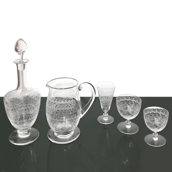 Baccarat France - Servizio bicchieri Modello Rohan
