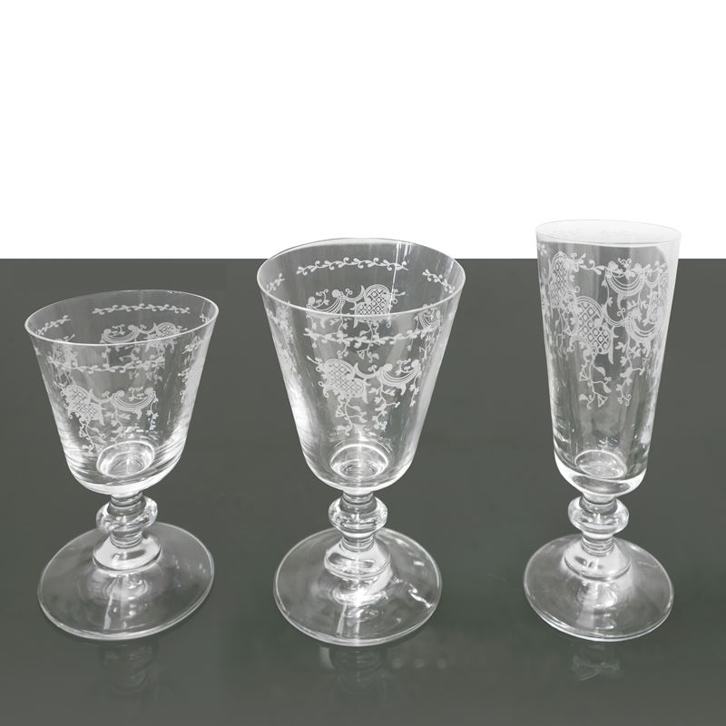 Servizio di Cristallo, Pattern Massenet