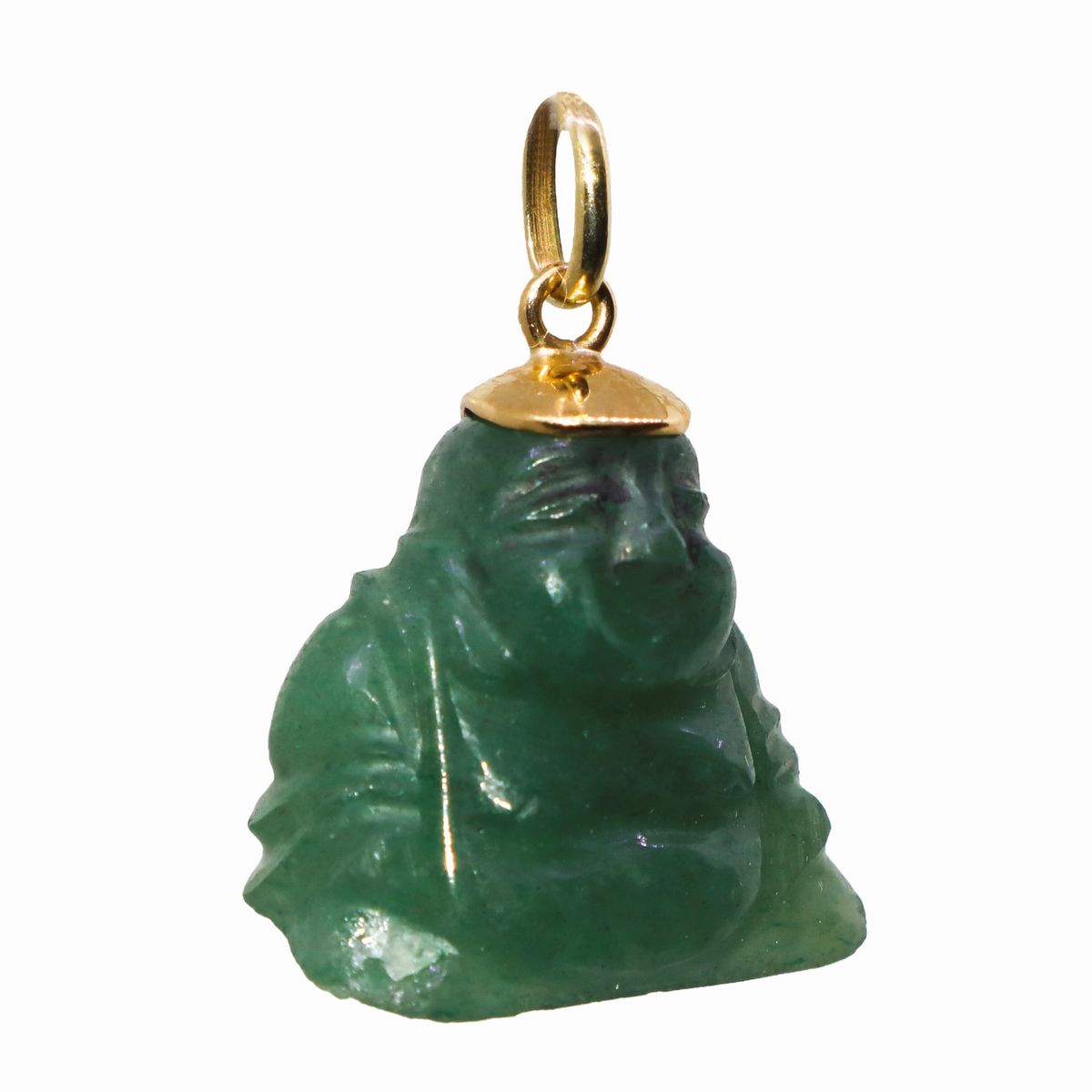 Ciondolo con Budda in Giada e Oro 18kt2