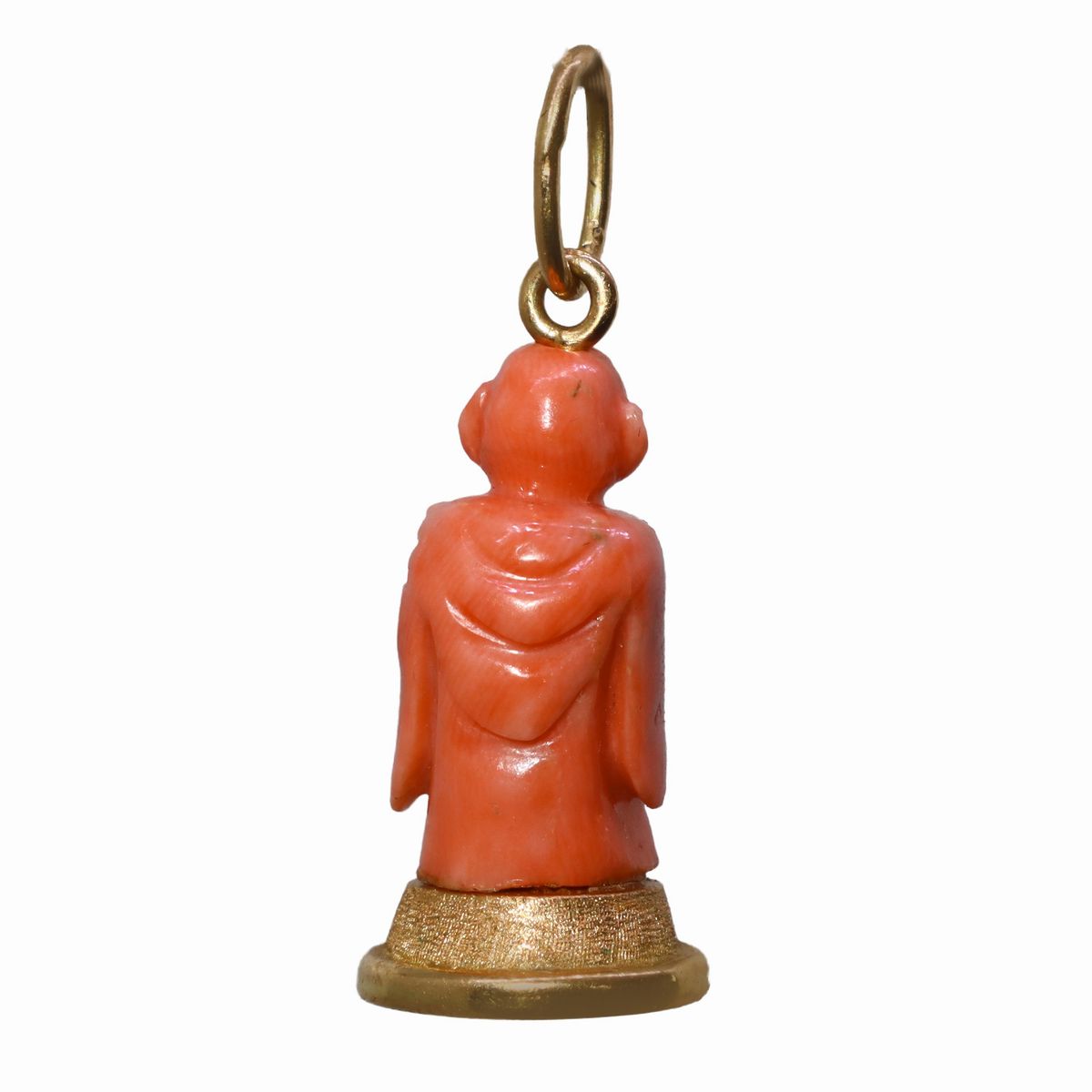 Ciondolo con Buddha in Corallo