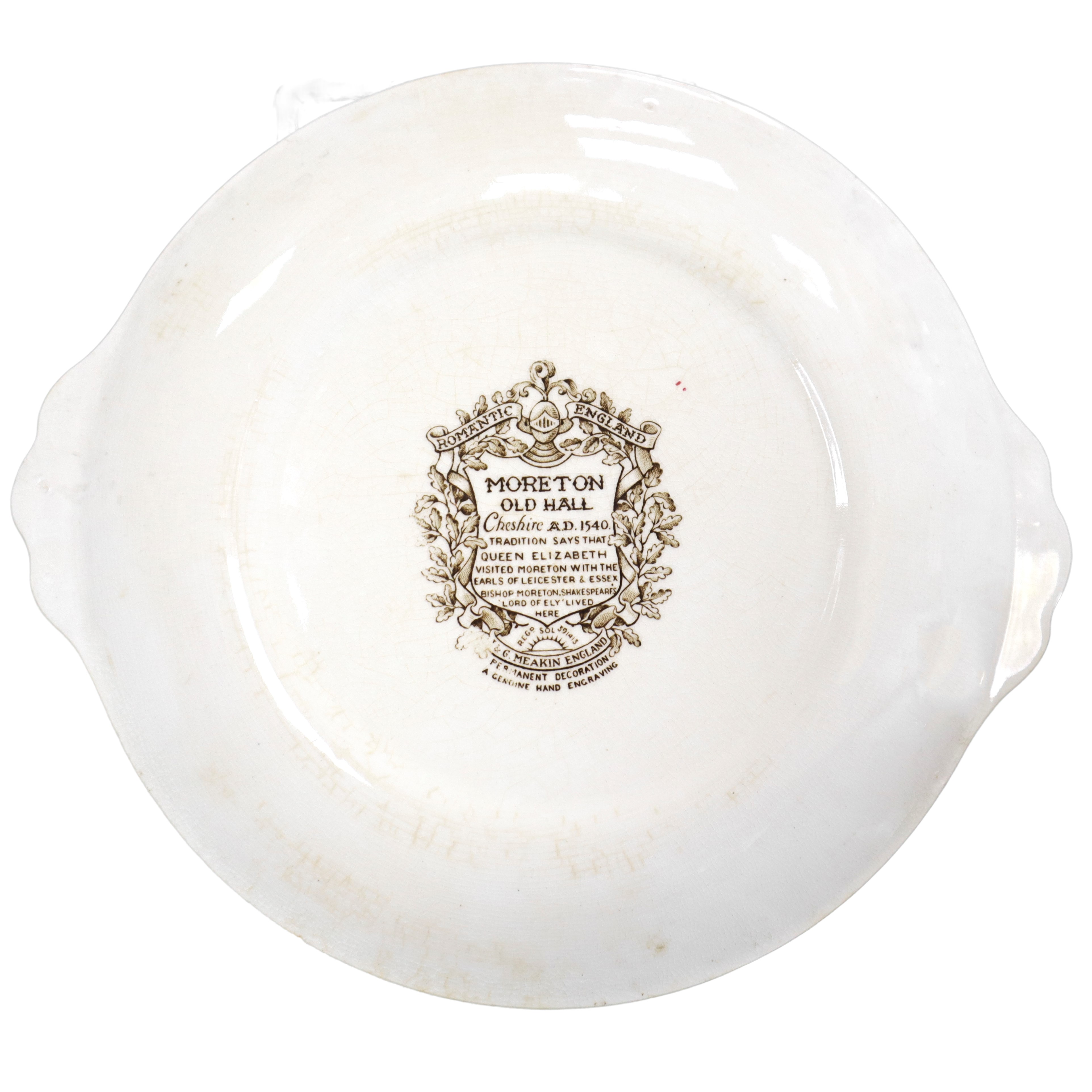 Servizio piatti policromi dis. Romantic England