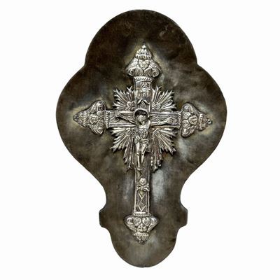 Crocifisso in Lamina D'argento