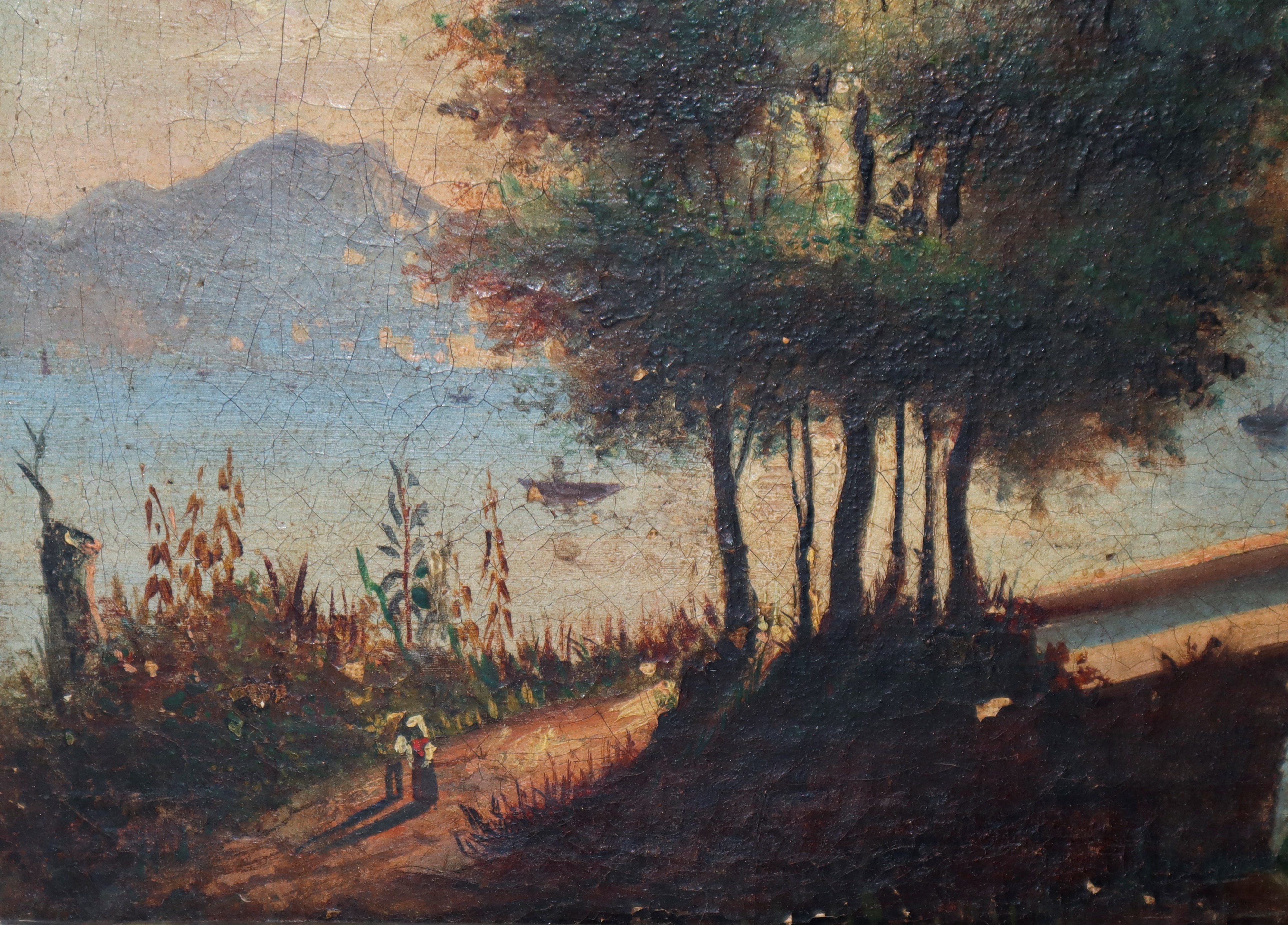 Paesaggio con Ponte e Alberi
