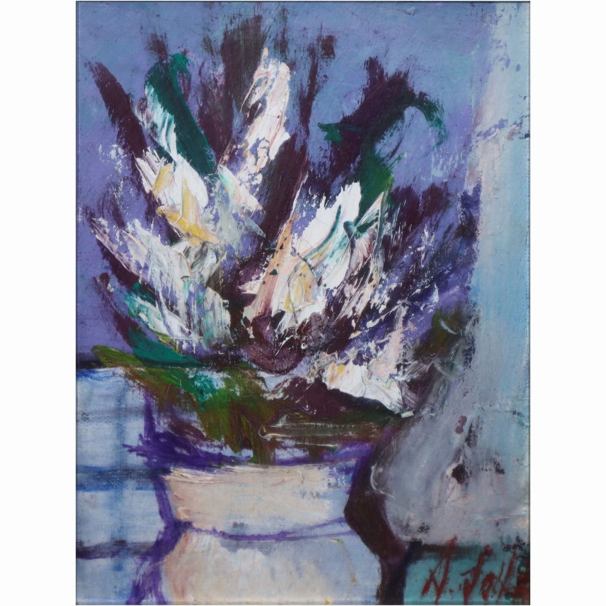 Natura morta vaso con fiori