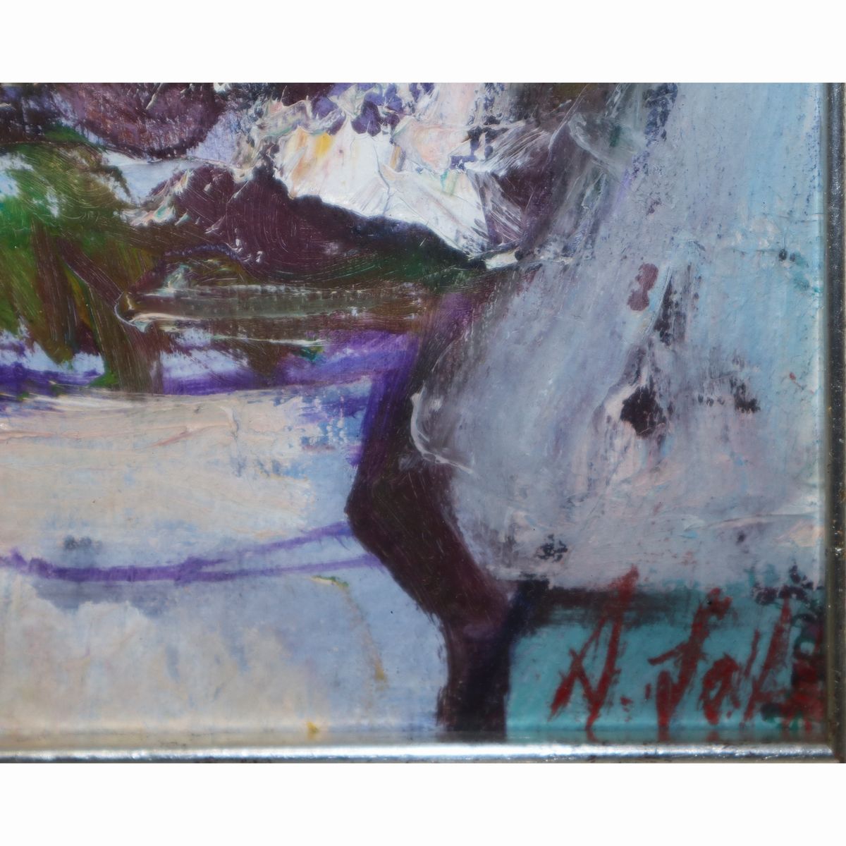 Natura morta vaso con fiori