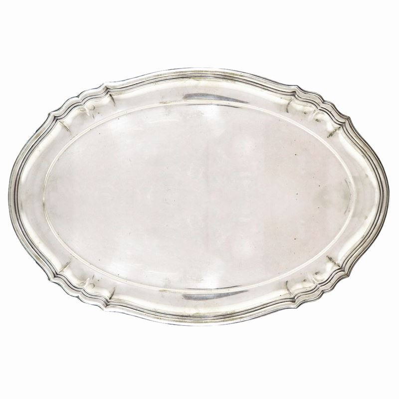 Piccolo Vassoio Ovale in Argento