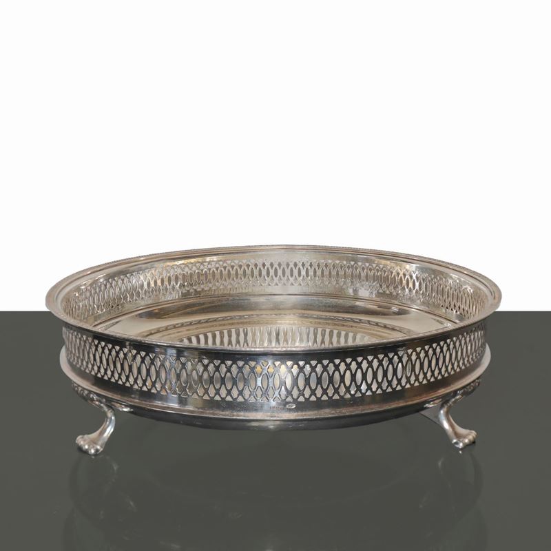 Alzata Rotonda in Argento