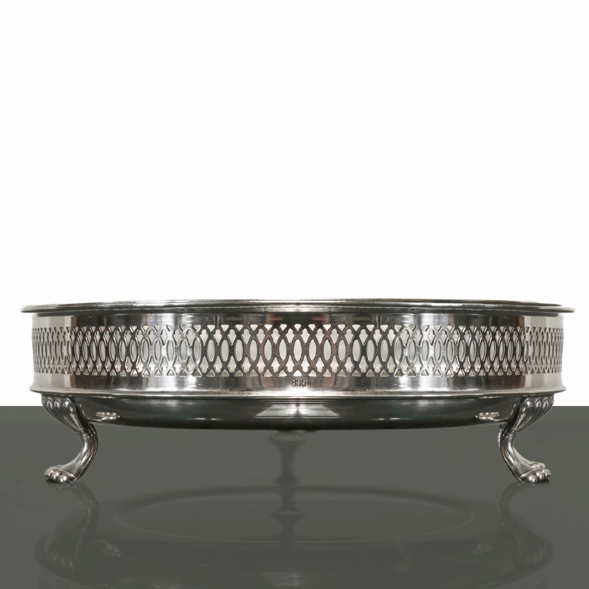 Alzata Rotonda in Argento