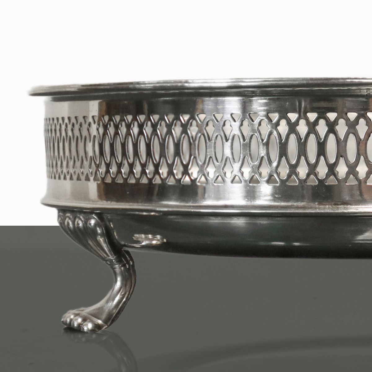 Alzata Rotonda in Argento