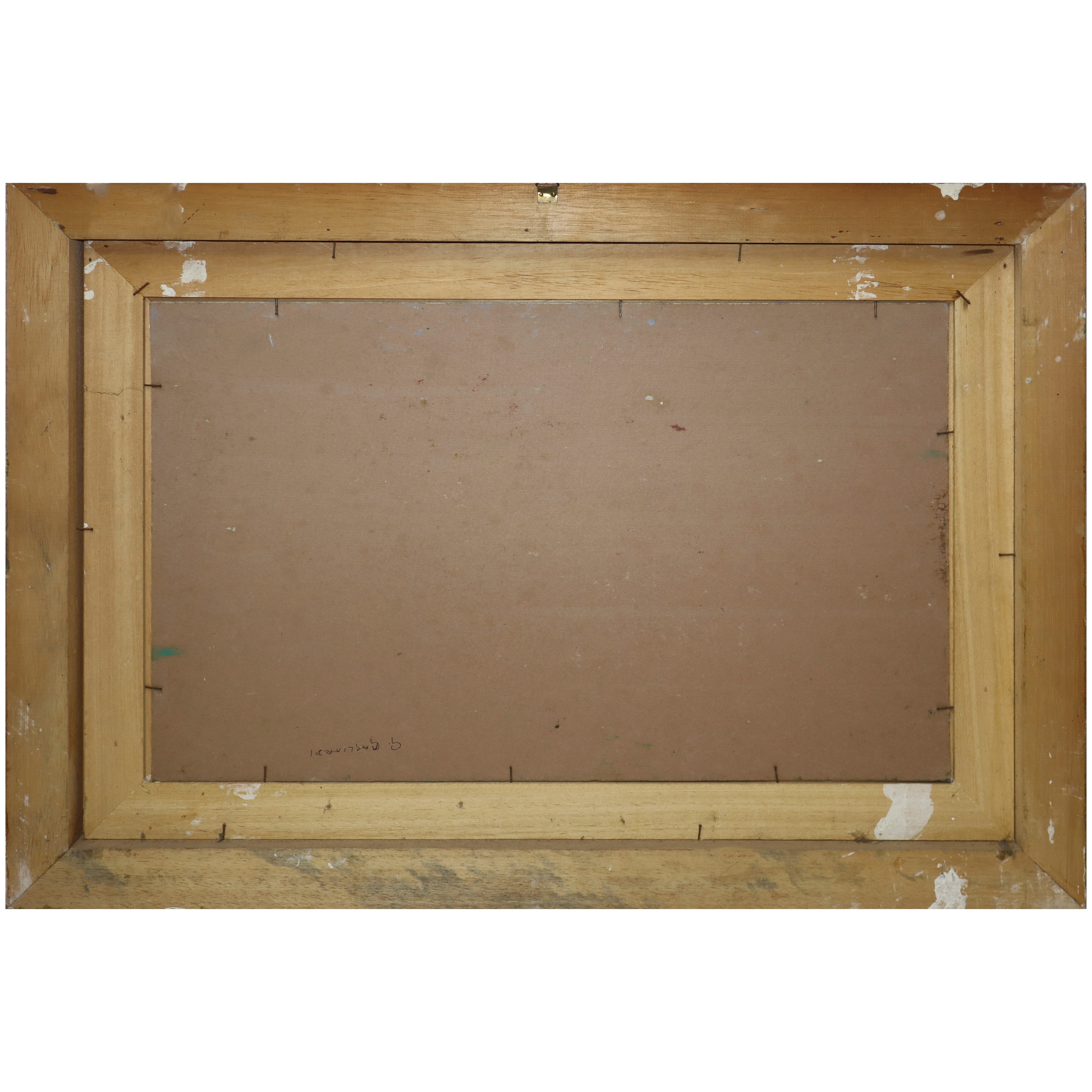 Coppia di dipinti, Paesaggio campestre con case