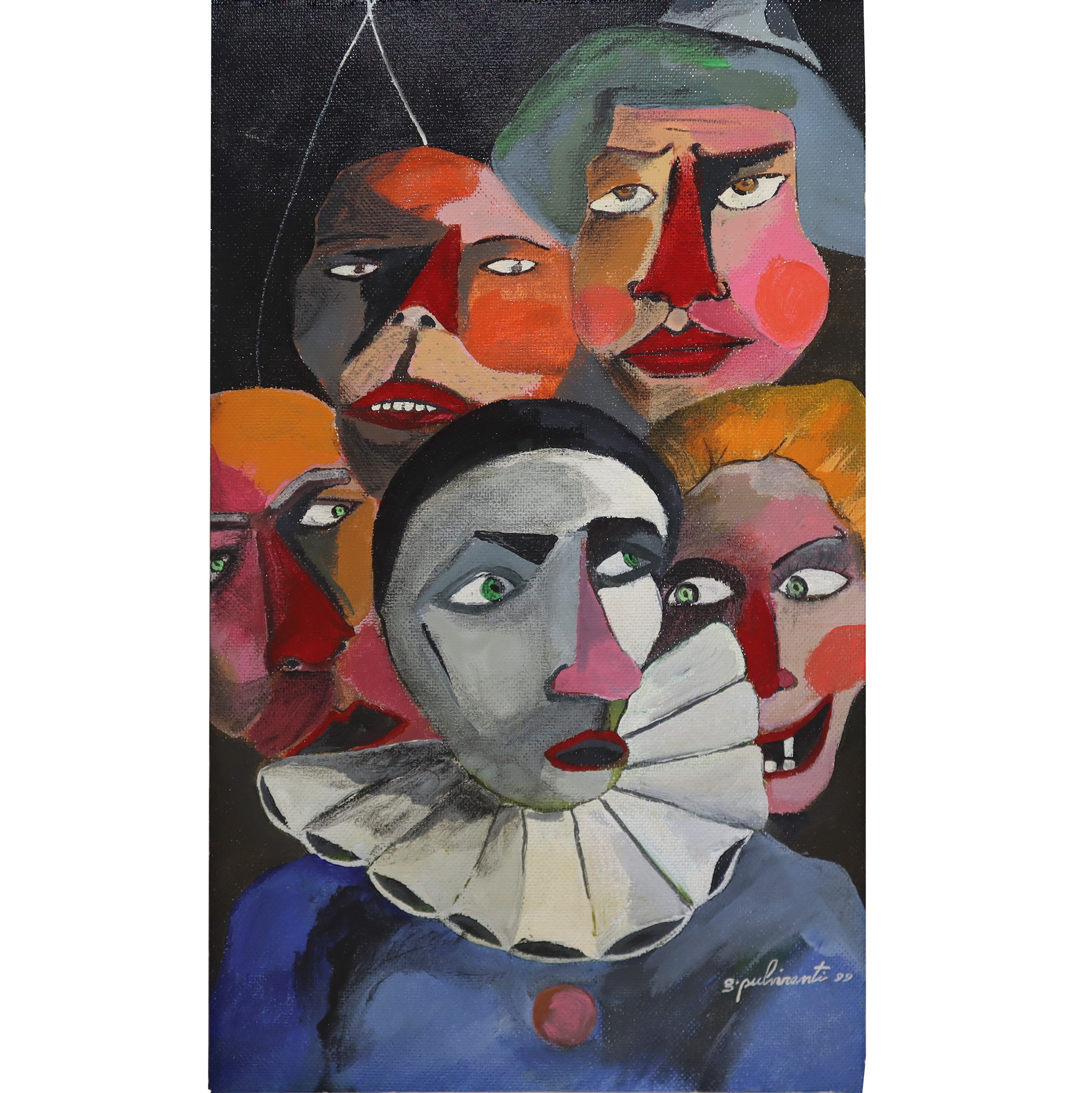 Maschere (ritratto di Clowns)