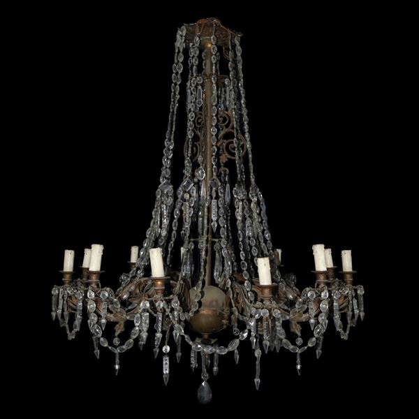 12 light chandelier