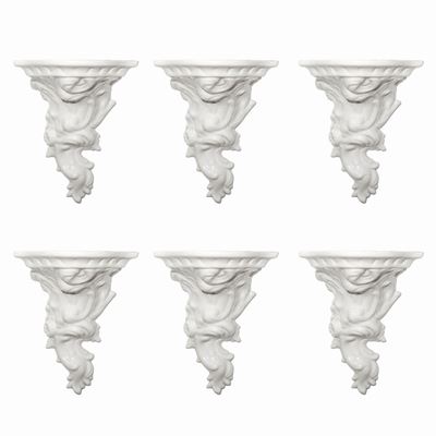 Gruppo di 6 Piccole Mensole