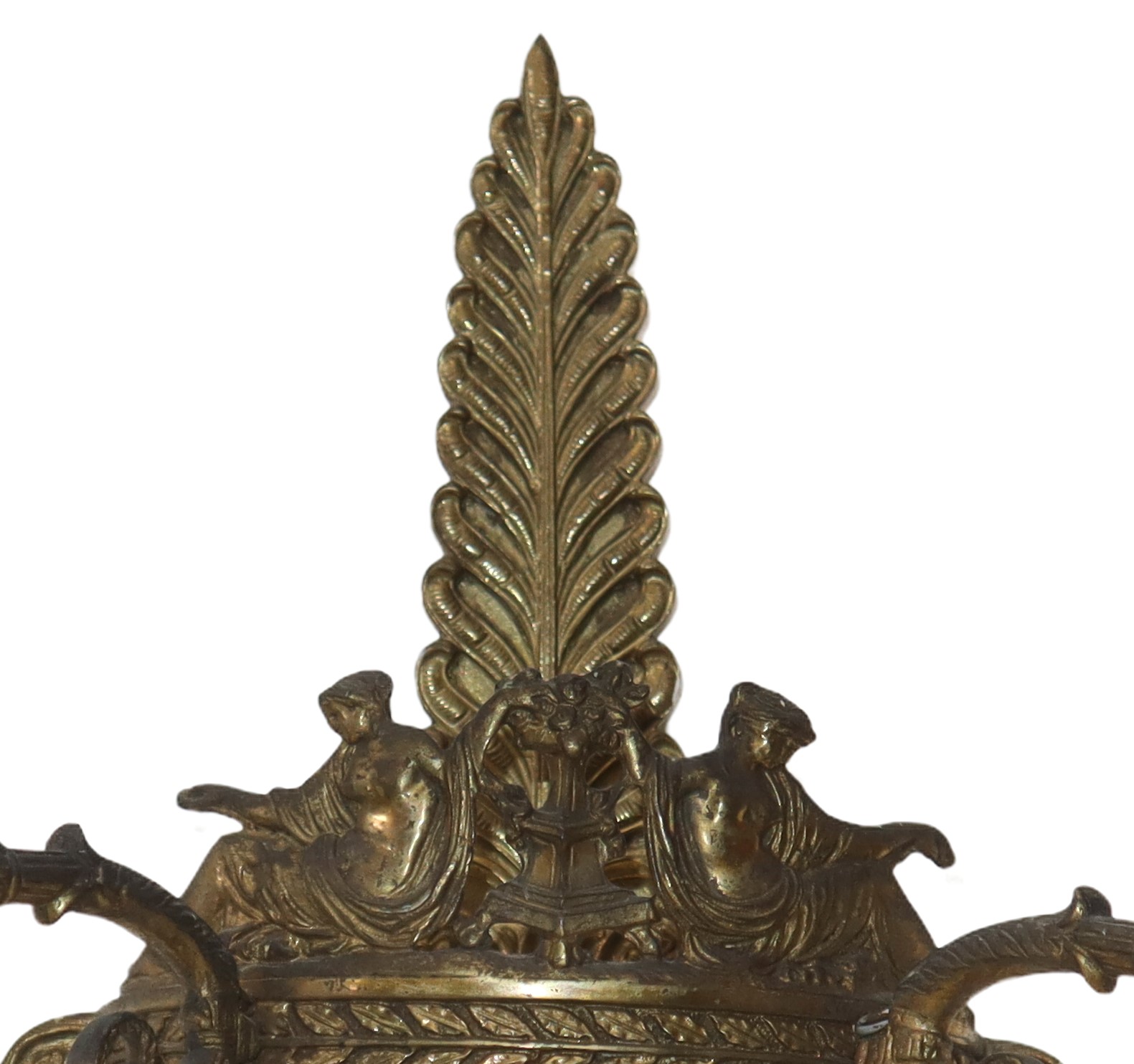 Coppia di Applique a 2 Luci Stile Napoleone III