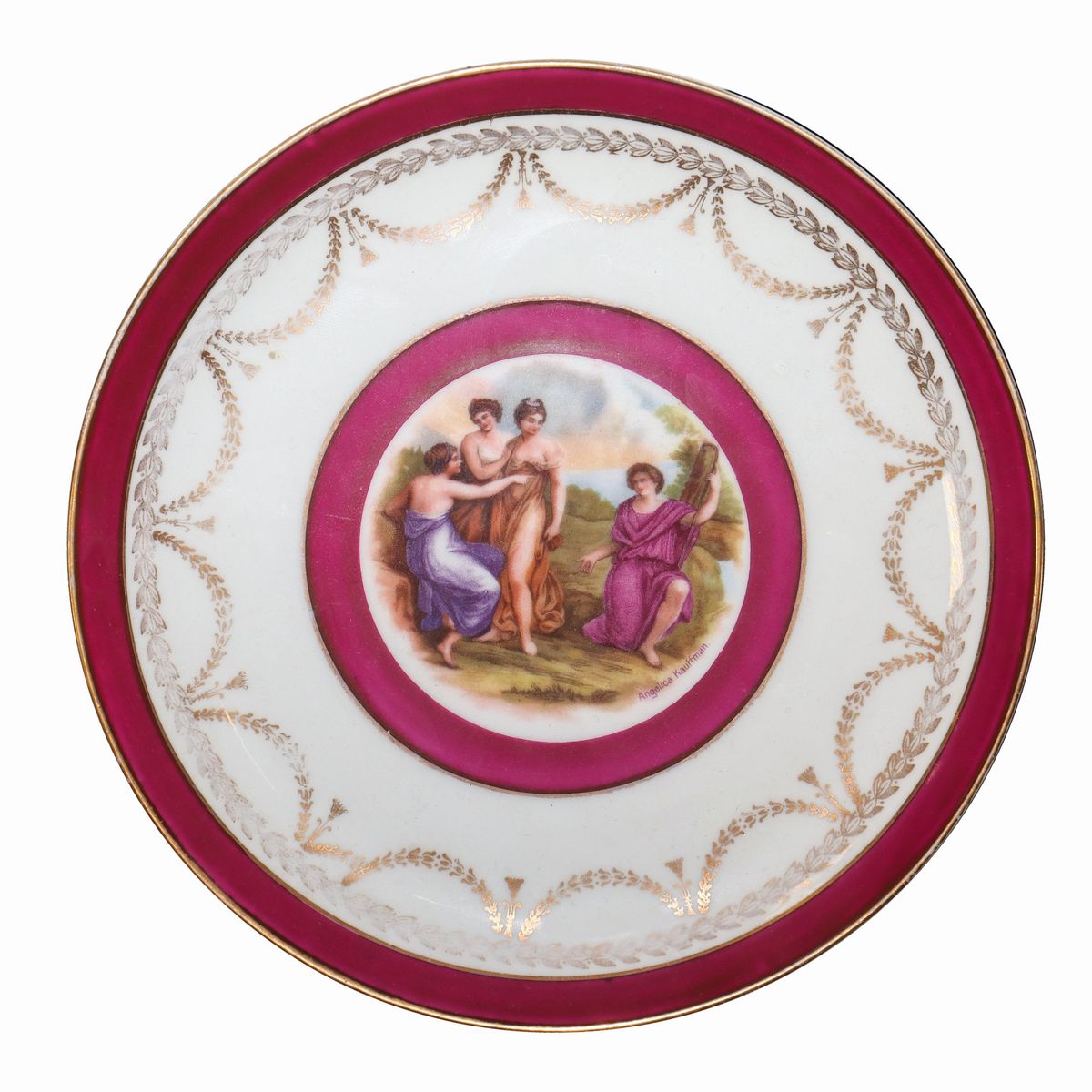 Krister Porzellan Manufaktur - Gruppo di N.6 Piatti Decorativi da Muro